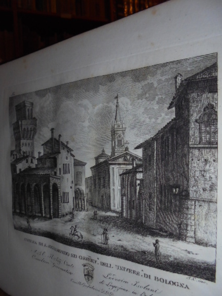 AA. VV. VEDUTE Di BOLOGNA 1820 - 1821. 50 incisioni …