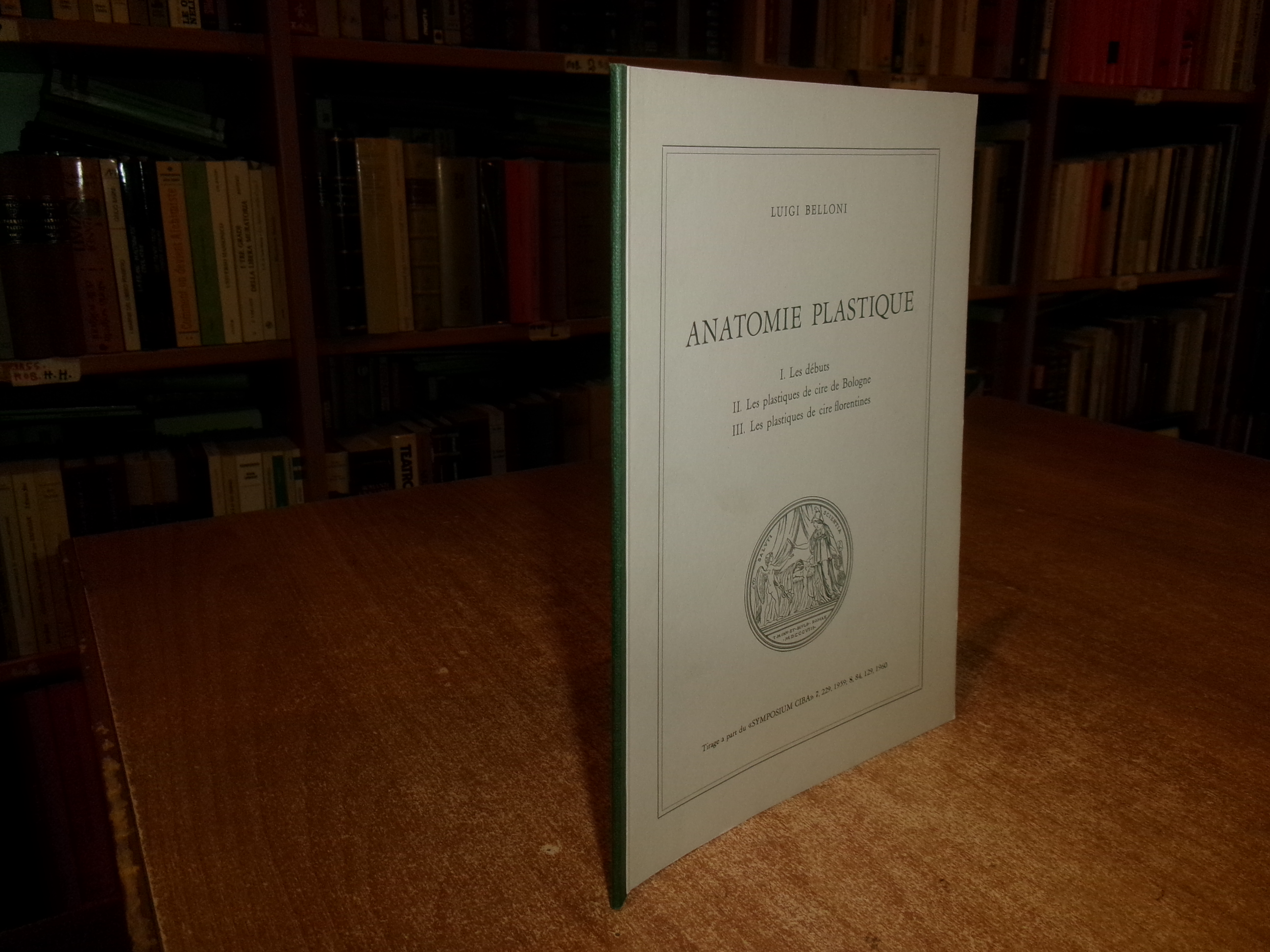 ANATOMIE PLASTIQUE. LUIGI BELLONI 1960