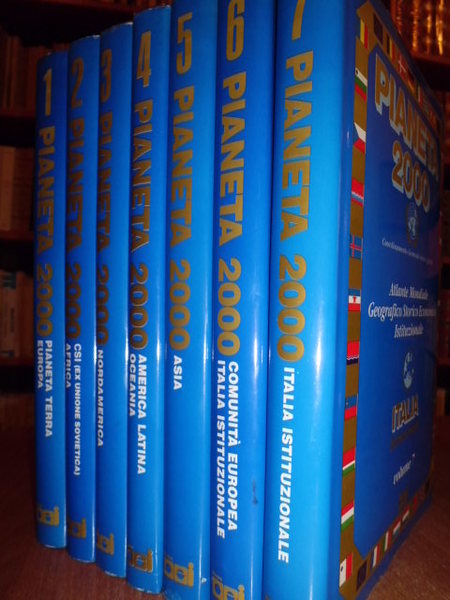Atlante Mondiale Geografico Storico Economico Istituzionale - Pianeta 2000