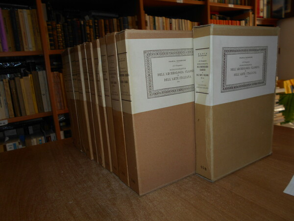 BIBLIOGRAFIA DELL'ARCHEOLOGIA CLASSICA E DELL'ARTE ITALIANA