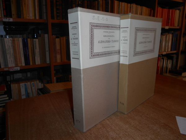 BIBLIOGRAFIA DI ALESSANDRO TASSONI