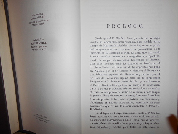 BIBLIOGRAFIA IBERICA DEL SIGLO XV. Enumeracion de todos los libros …