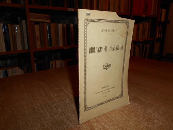 BIBLIOGRAFIA PANANTIANA