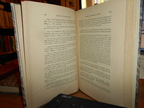 BIBLIOGRAFIA VINCIANA 1493 -1930