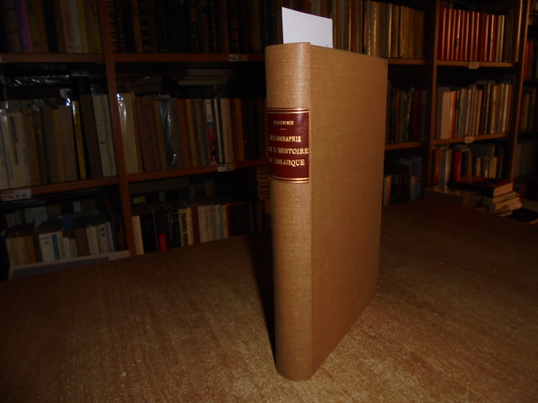 Bibliographie de l' Histoire de Belgique.