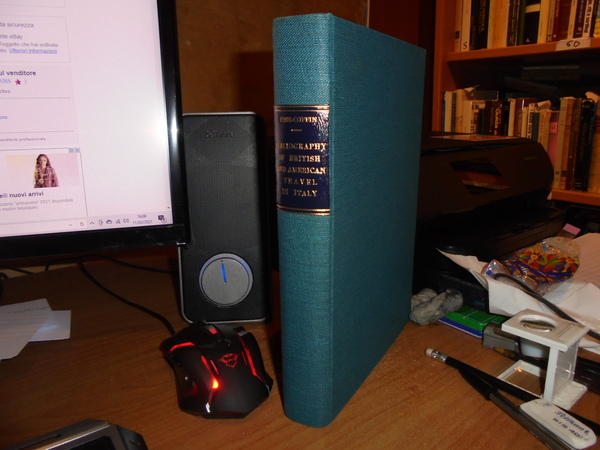 BIBLIOGRAPHY OF BRITISH and AMERICAN TRAVEL in ITALY to 1860