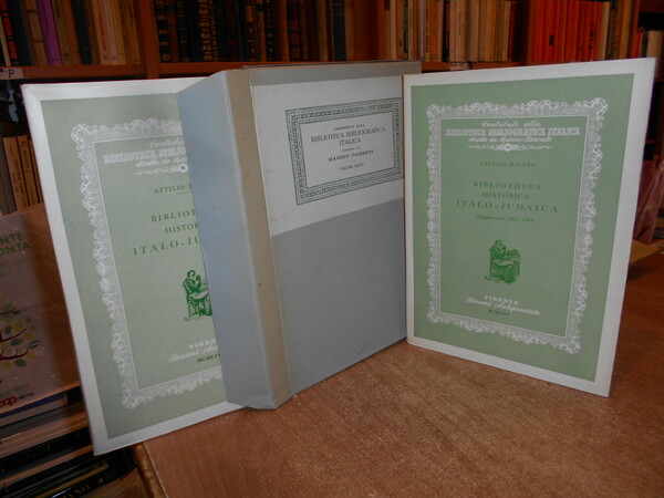 BIBLIOTHECA HISTORICA ITALO-JUDAICA + supplemento 1954-1963.