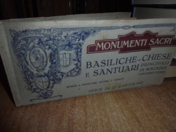(Bologna cartoline) MONUMENTI sacri Basiliche - Chiese e Santuari principali …