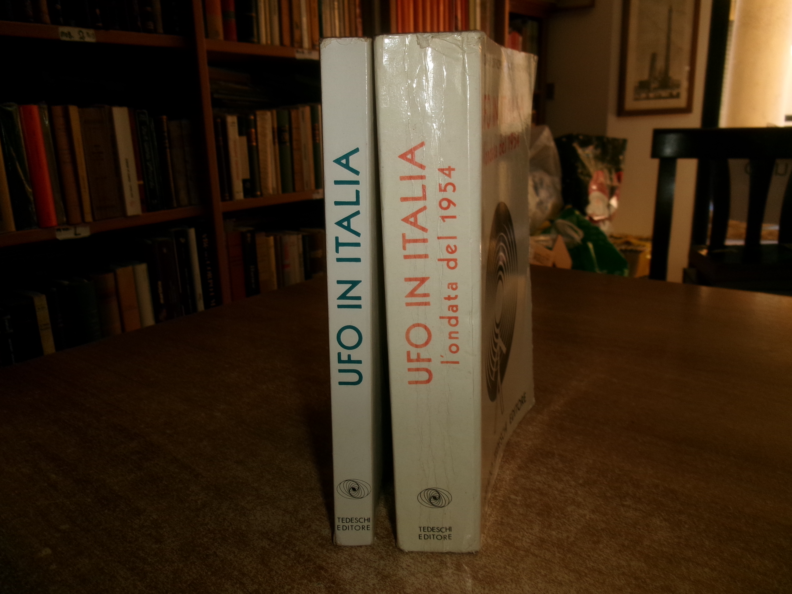 Boncompagni-Conti-Lamperi... UFO IN ITALIA l' ONDATA del 1954... 2 volumi …