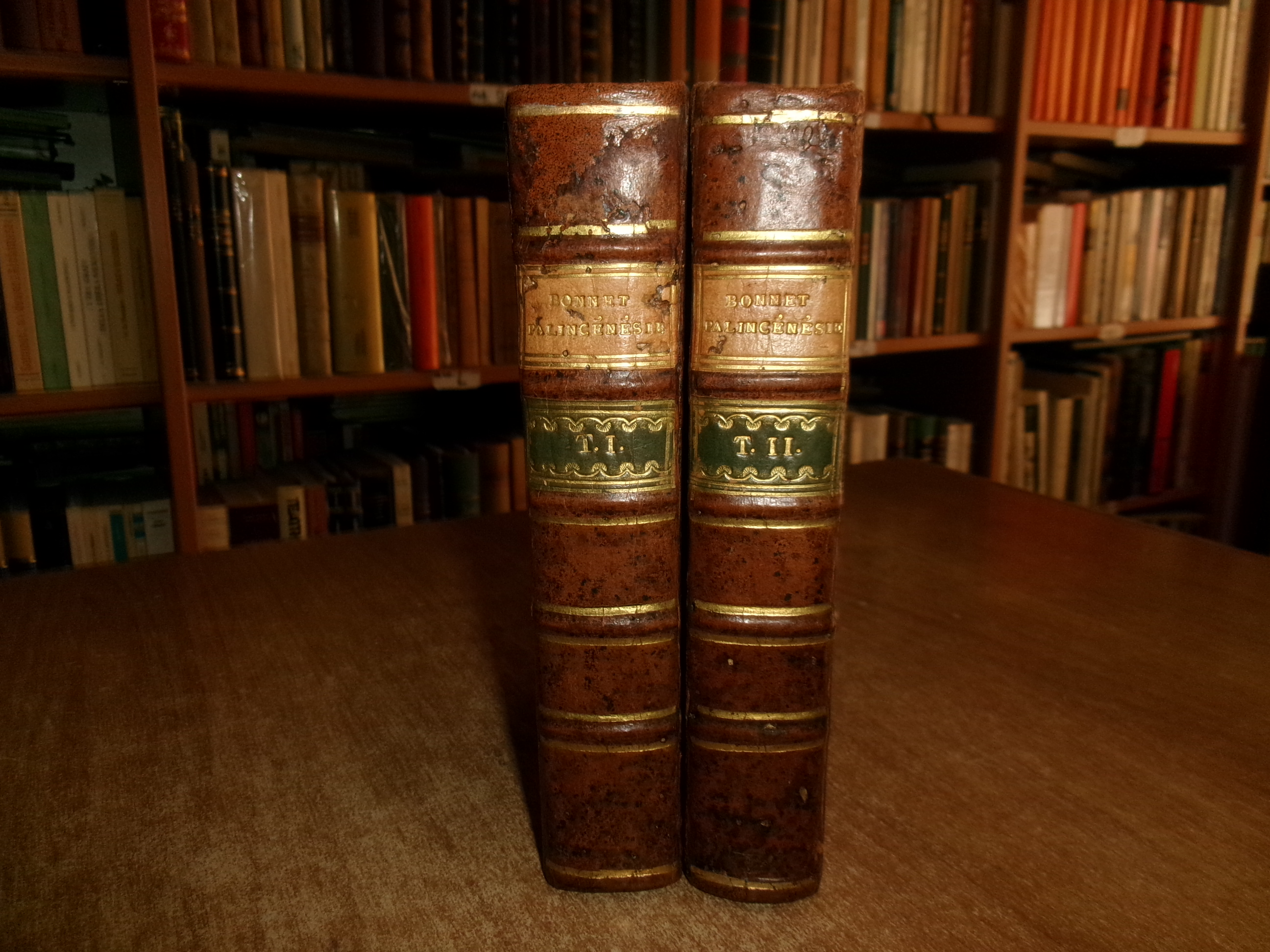 C. BONNET. LA PALINGÉNÉSIE PHILOSOPHIQUE, OU IDÉES SUR L'ÉTAT DES …