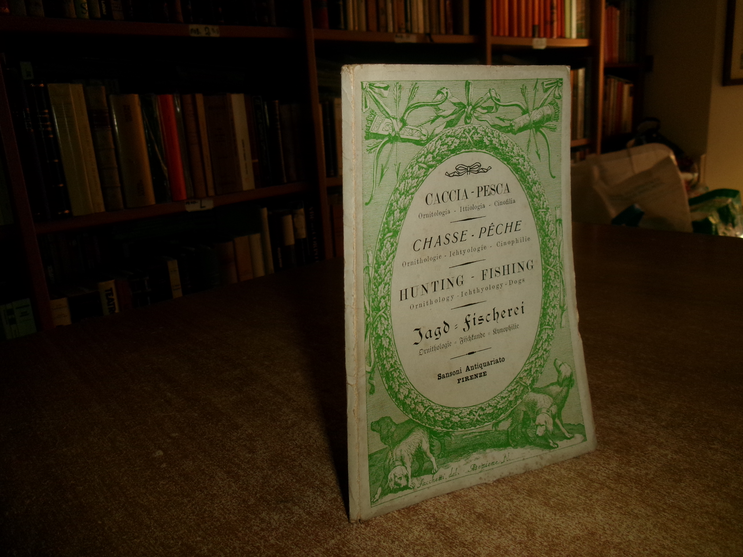 CACCIA PESCA - Ornitologia - Ittiologia - Cinofilia Sansoni Editore …