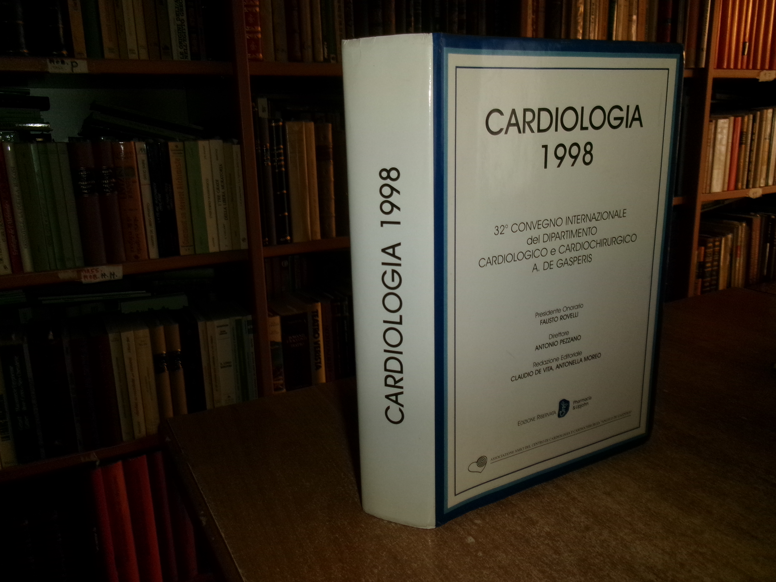 CARDIOLOGIA 1998 32° Convegno Internazionale del Dipartimento Cardiologico...