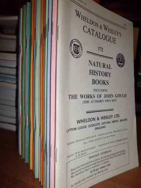 CATALOGUE (Cataloghi) Books on Natural History 20 cataloghi