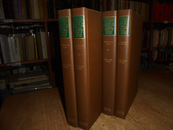 Catalogue of Original and Early Editions of some of the …