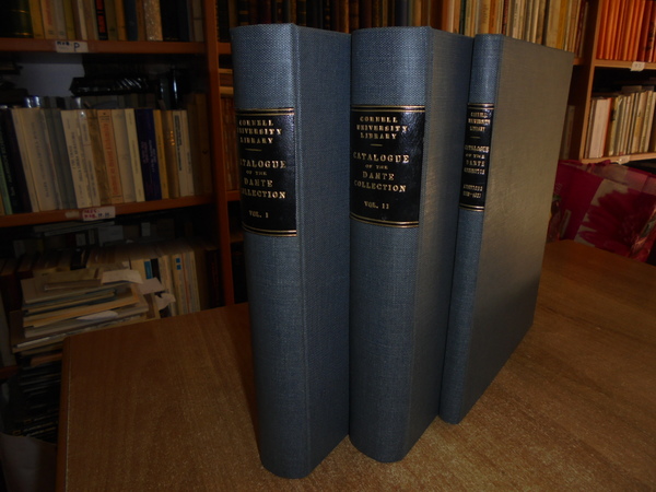 Catalogue of the DANTE COLLECTION. Additions 1898-1920