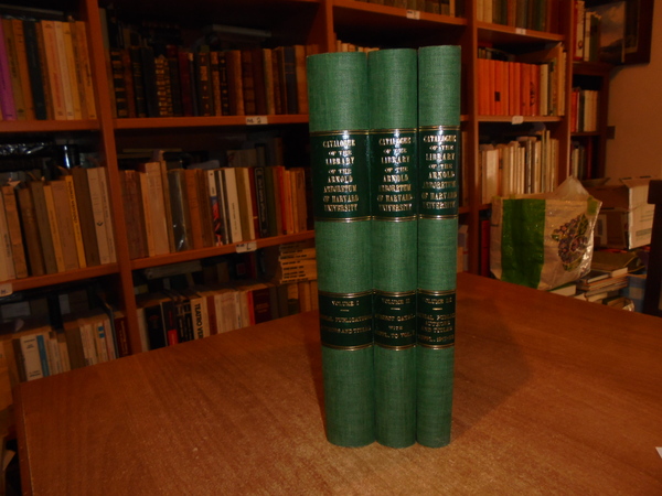 CATALOGUE OF THE LIBRARY OF THE ARNOLD ARBORETUM OF HARVARD …