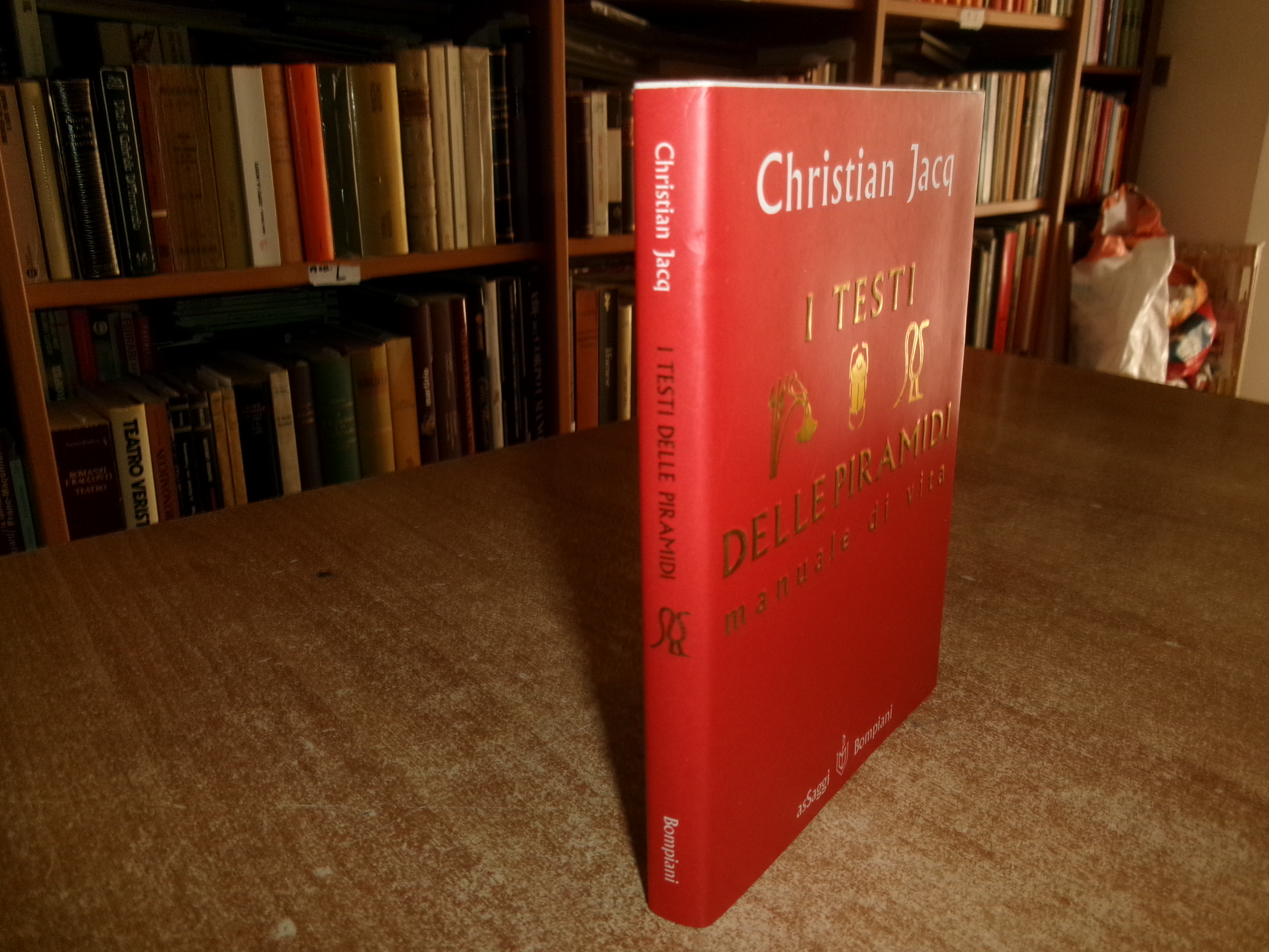 CHRISTIAN JACQ. I TESTI delle PIRAMIDI manuale di vita 1998