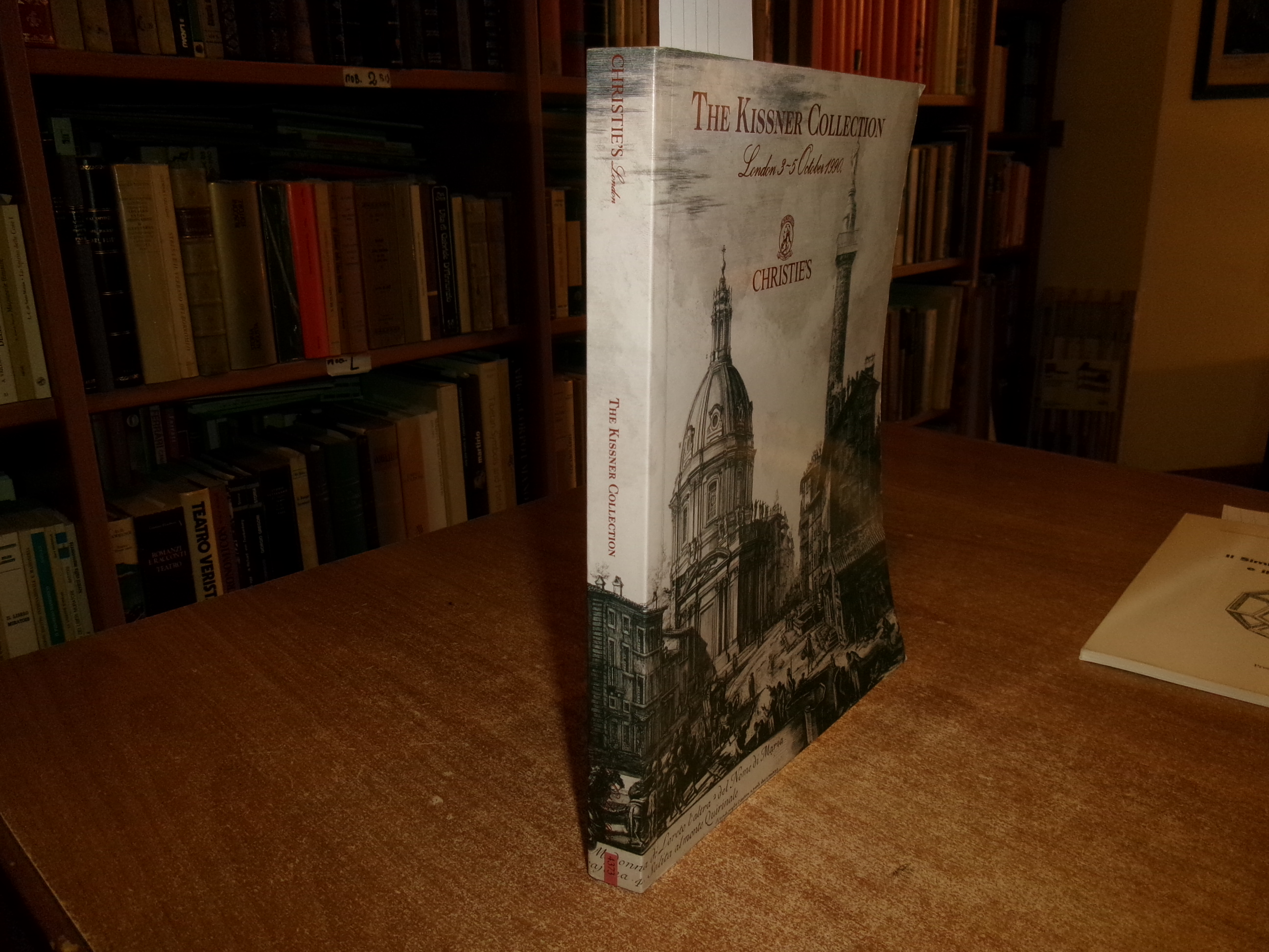 CHRISTIES. The Kissner Collection of Books on Rome Date - …