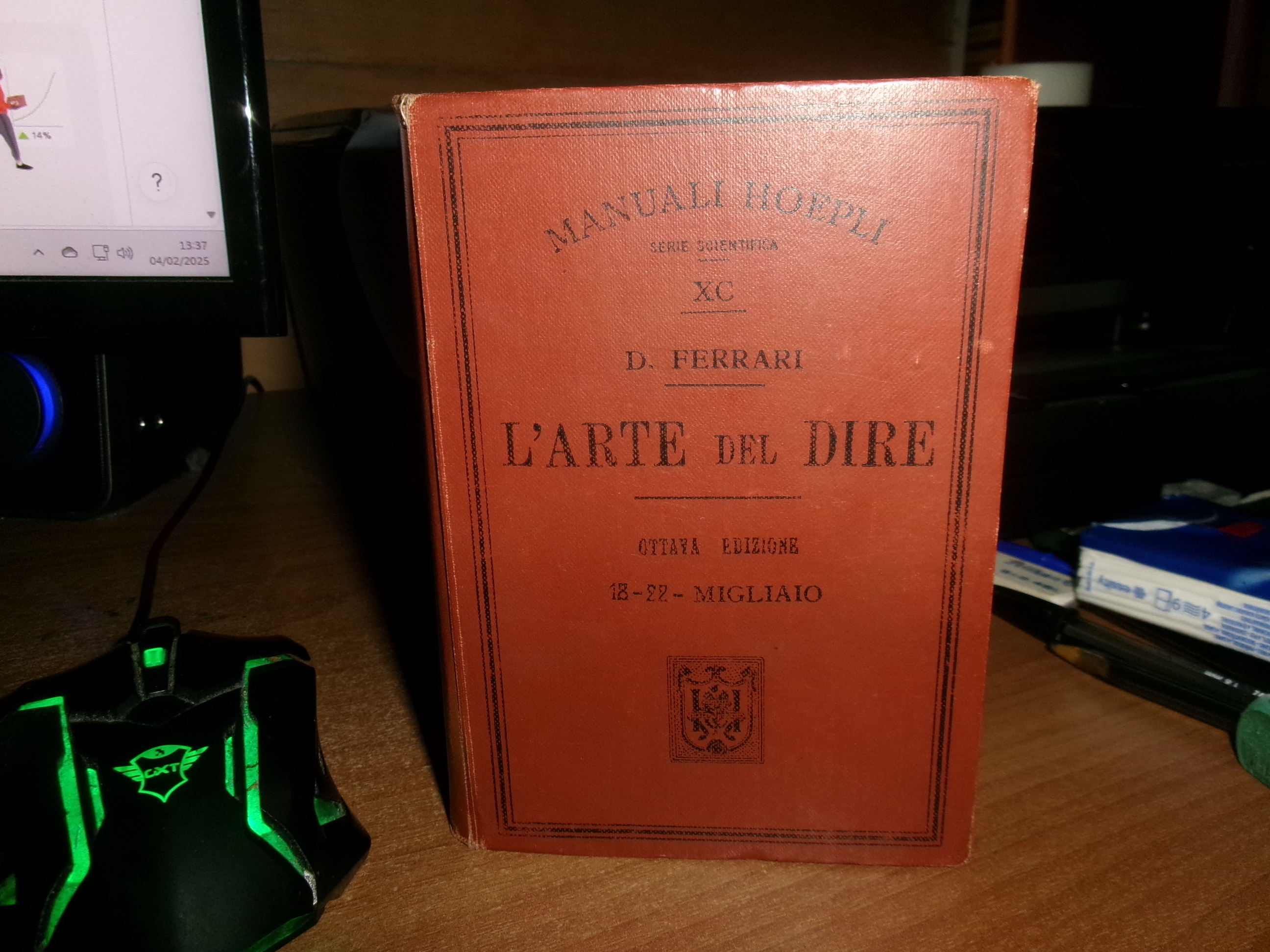 di DEMETRIO FERRARI. L' ARTE DEL DIRE manuale di retorica …
