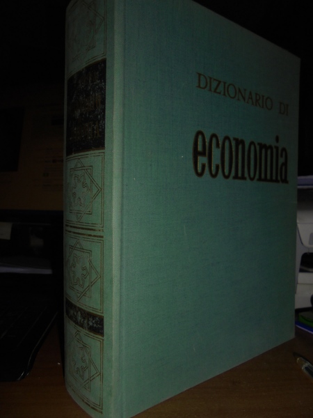 DIZIONARIO DI ECONOMIA