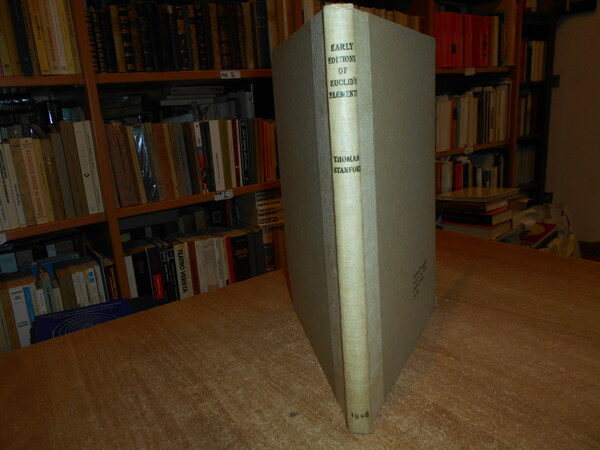 Early editions of Euclid's Elements