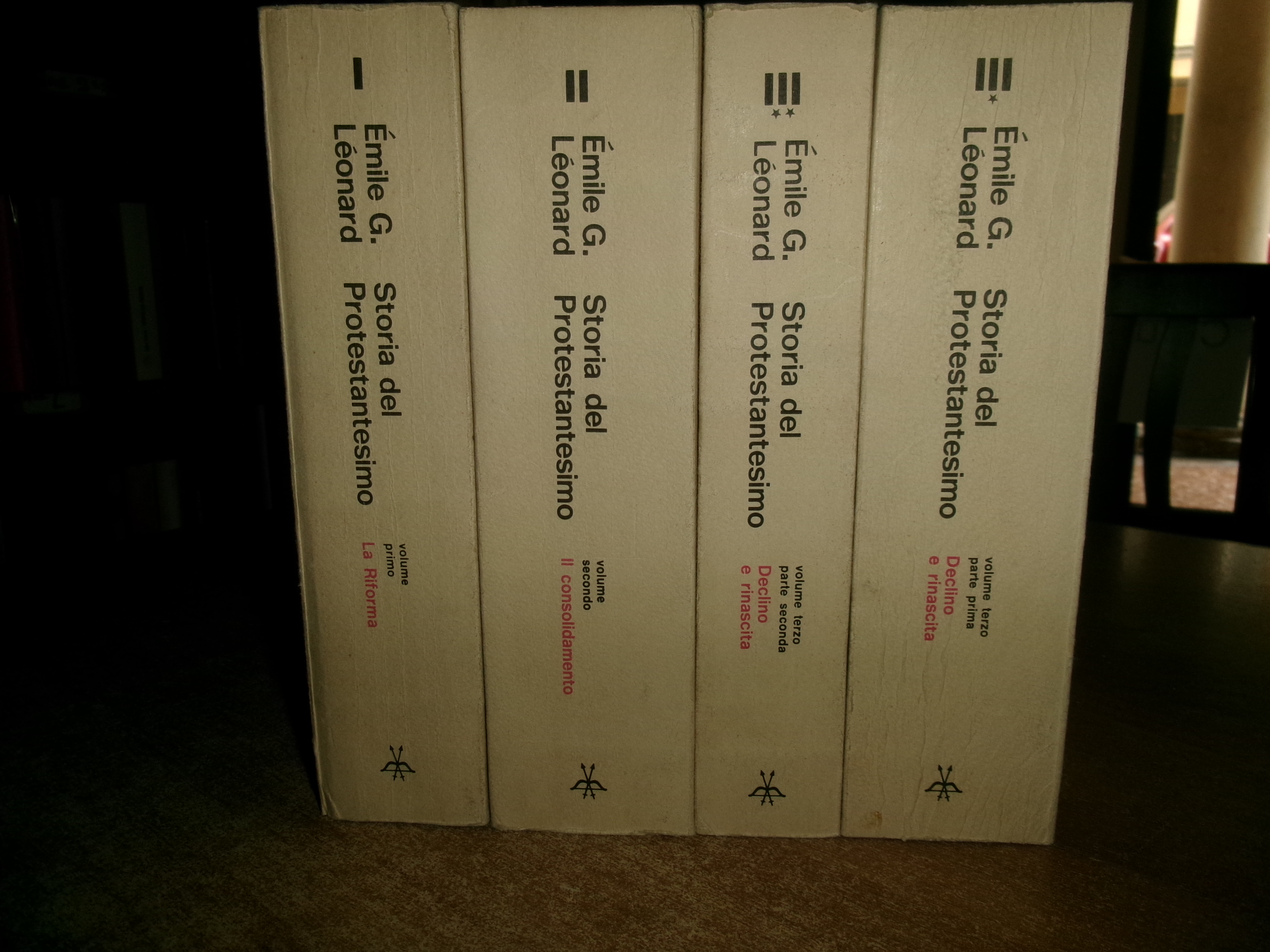EMILE G. Léonard. Storia del Protestantesimo... 1971