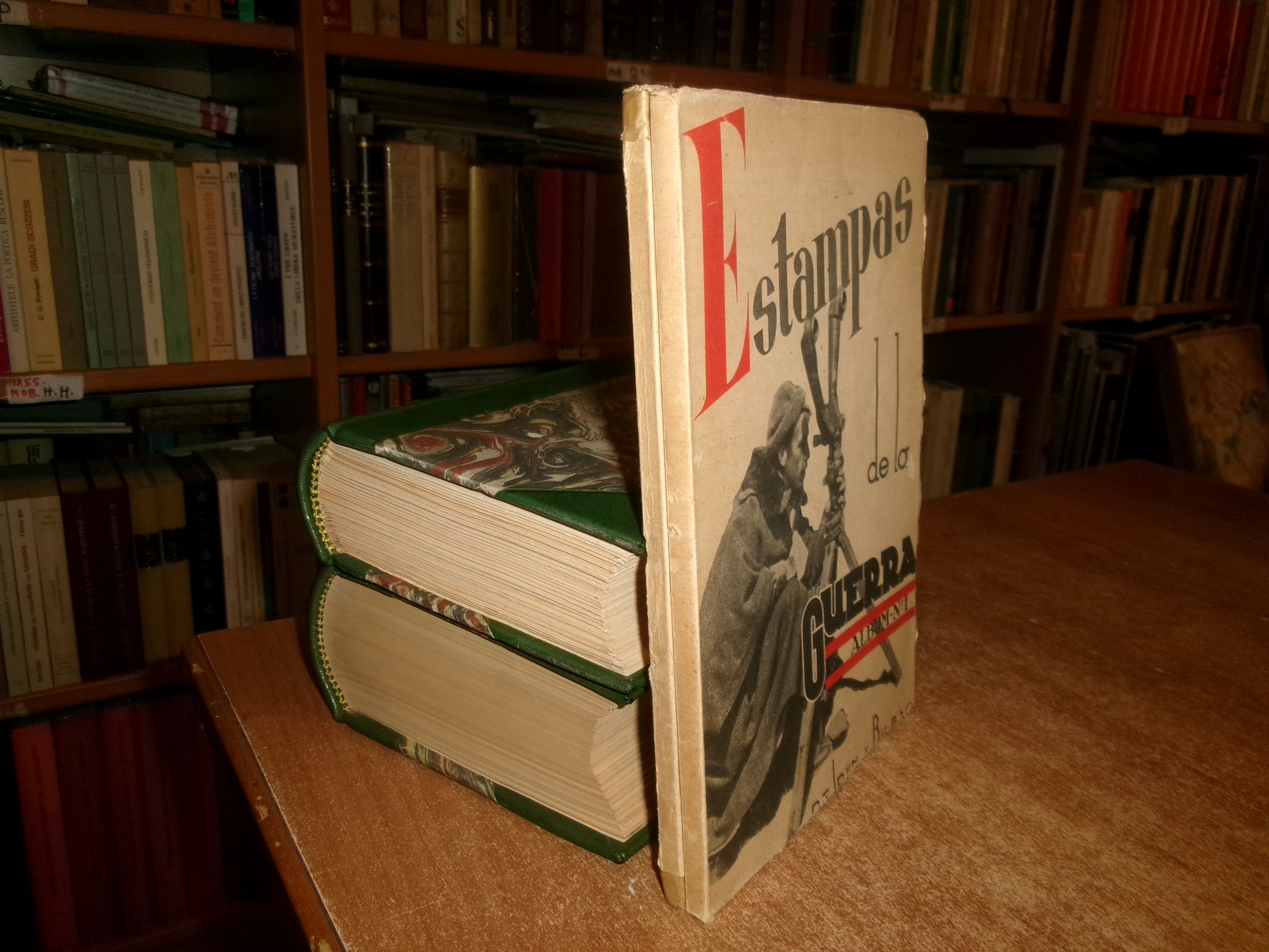 Estampas de la Guerra de Irun a Bilbao... album-N° 1 …