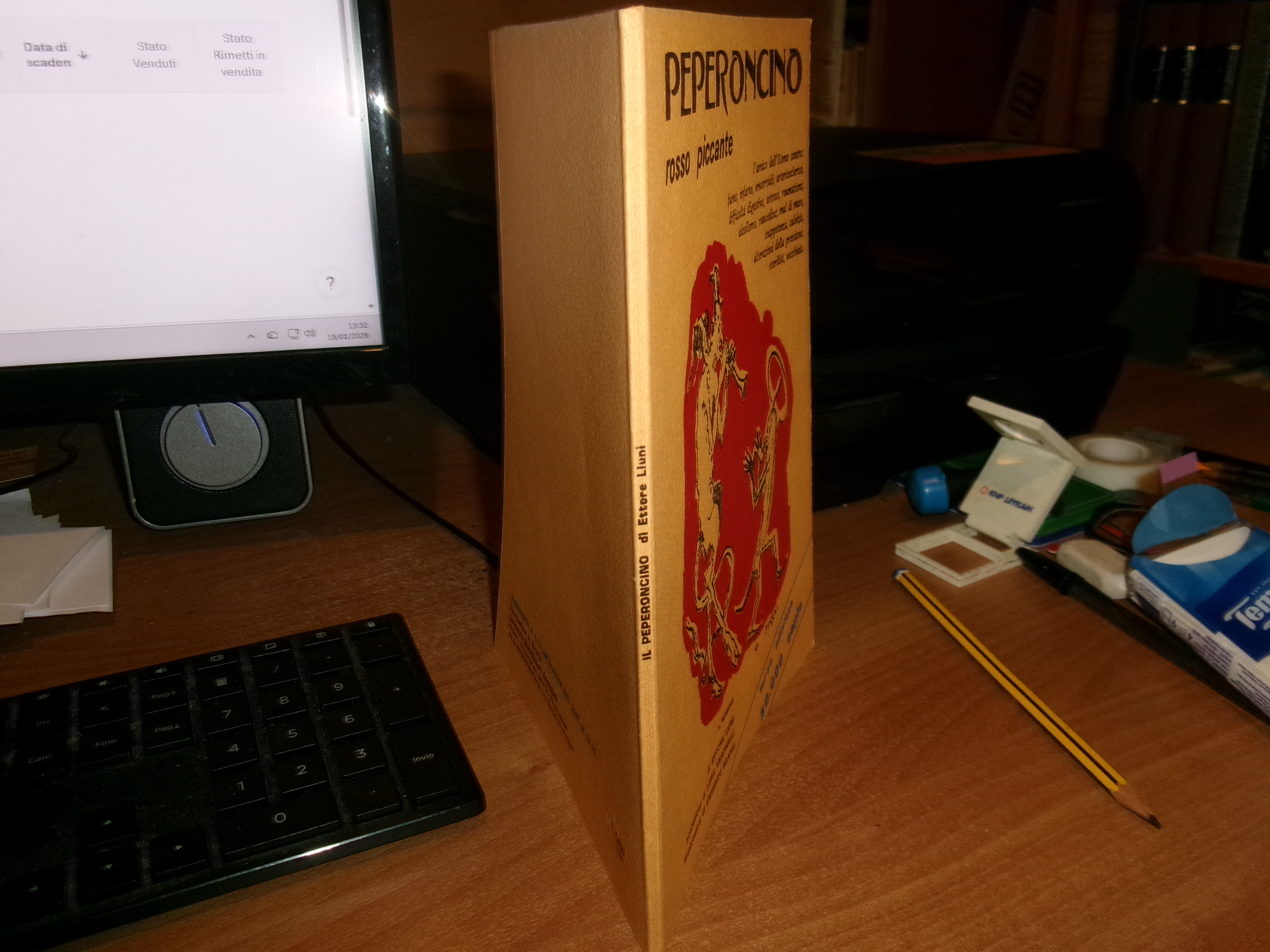 ETTORE LIUNI. PEPERONCINO rosso piccante 3a edizione 1979