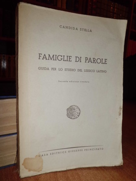 Famiglie di Parole guida allo studio del lessico latino