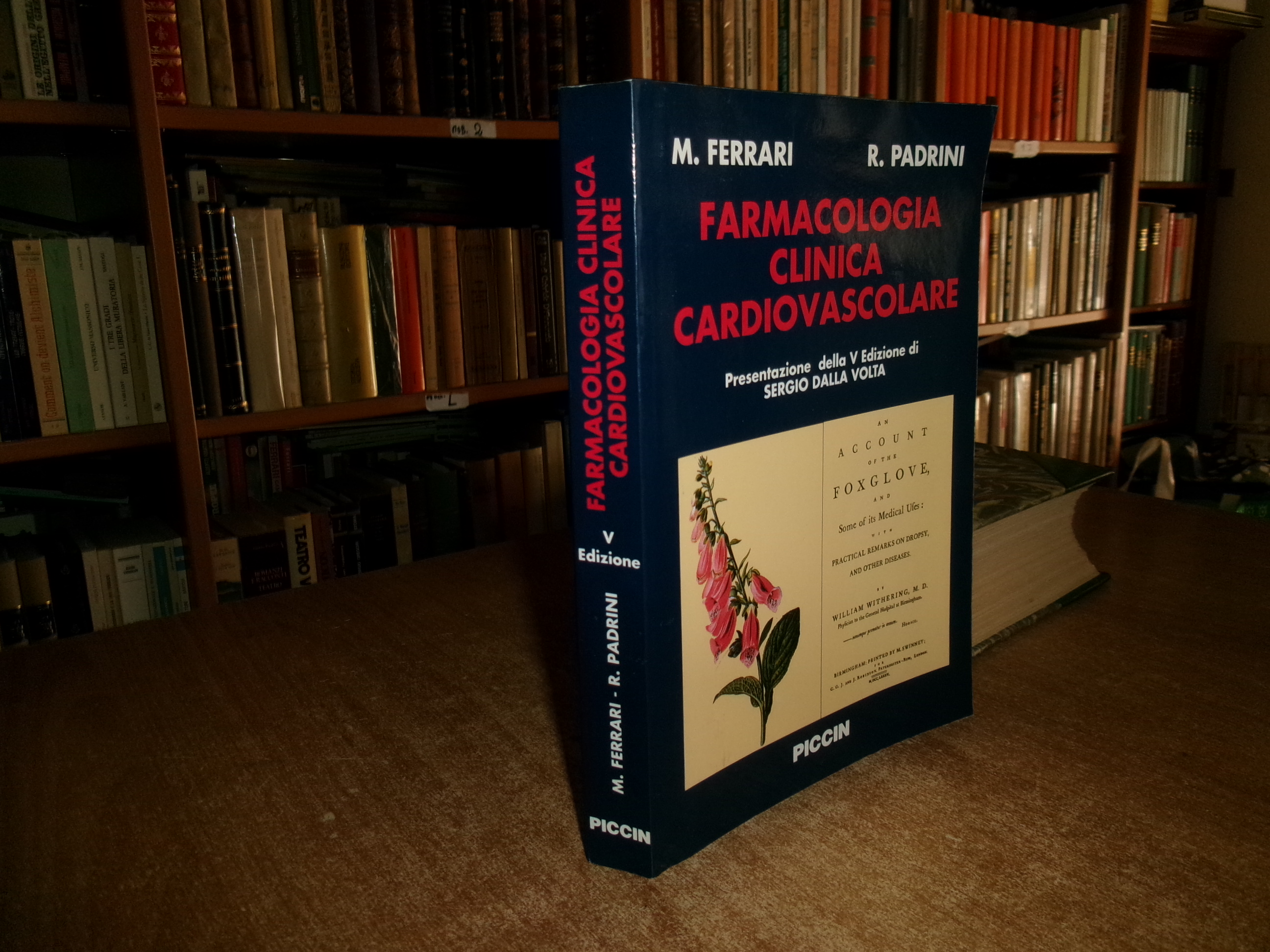 FARMACOLOGIA CLINICA CARDIOVASCOLARE. M. FERRARI - R. PADRINI 2001