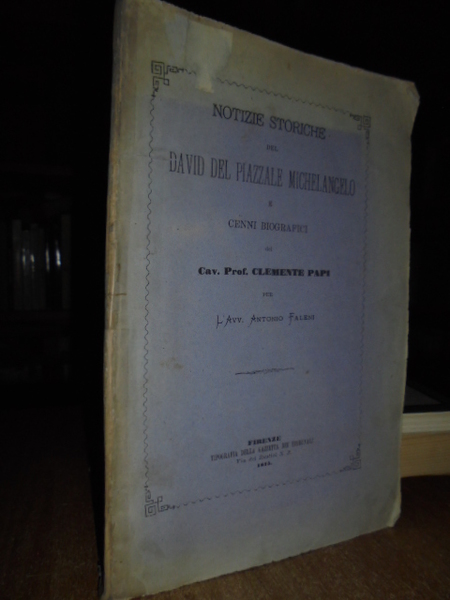 (Firenze) Notizie storiche del David del Piazzale Michelangelo
