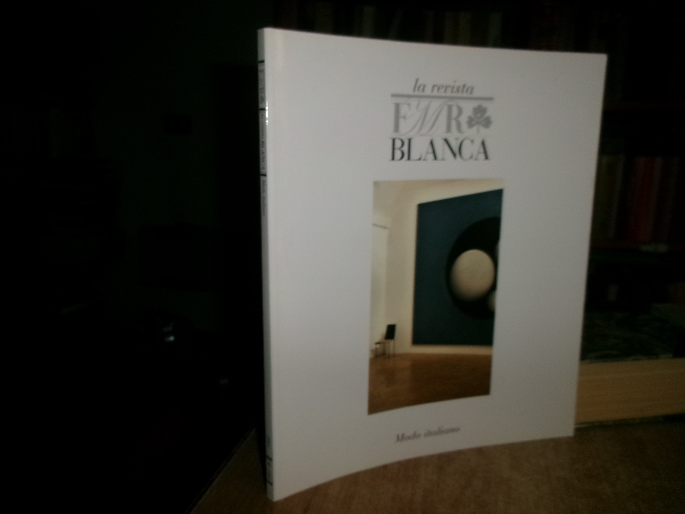 Francesco Maria Ricci. LA REVISTA FRM BLANCA Modo italiano 2008