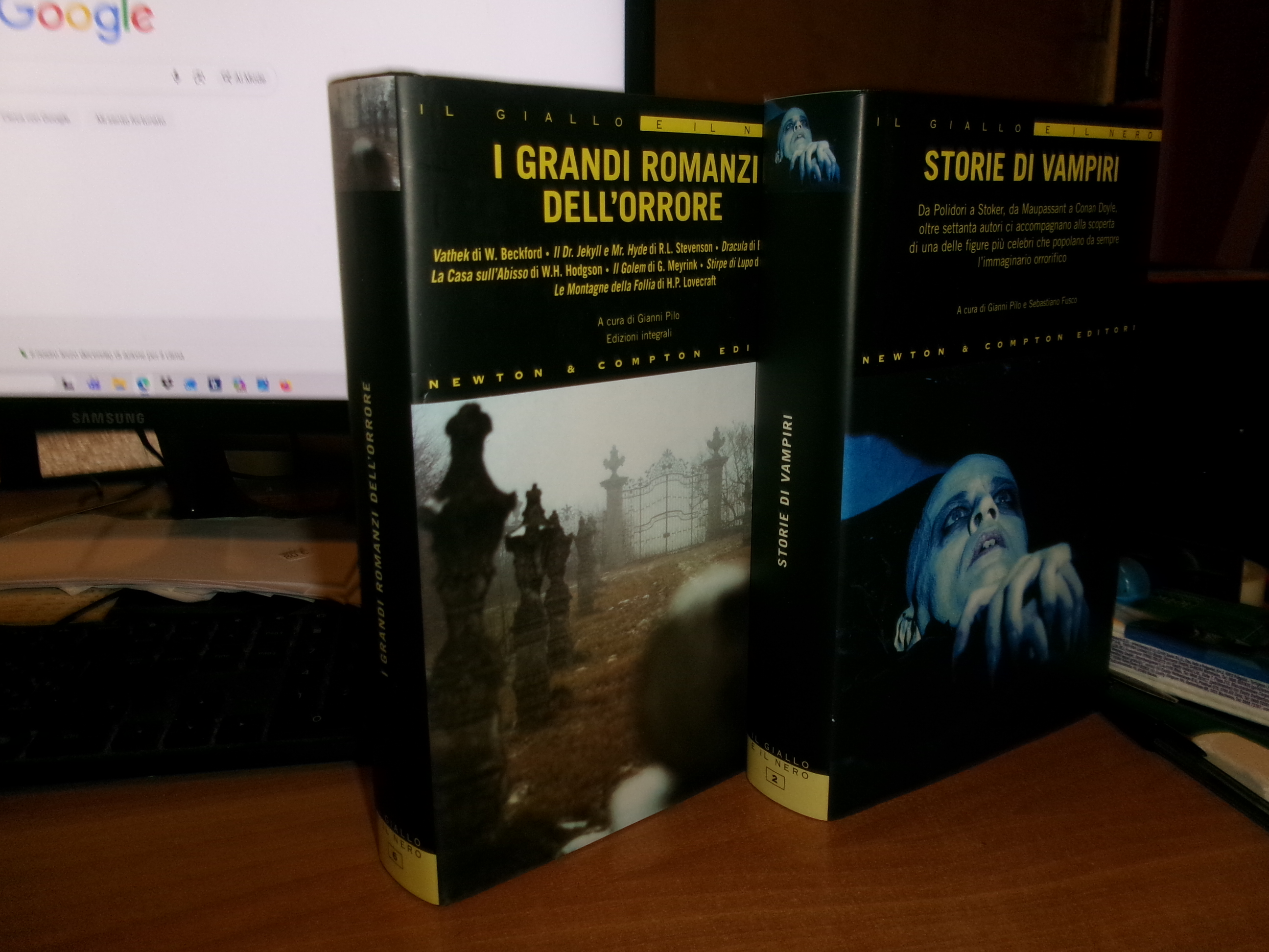 G. Pilo. 2 volumi: I Grandi romanzi dell' orrore-Storie di …