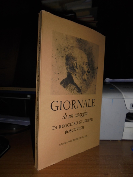 GIORNALE di un viaggio di Ruggero Giuseppe Boscovich