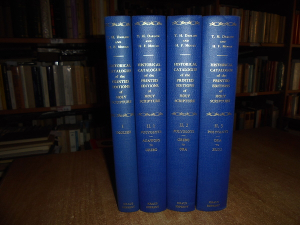 HISTORICAL CATALOGUE of the Printed Editions HOLY SCRIPTURE in The …