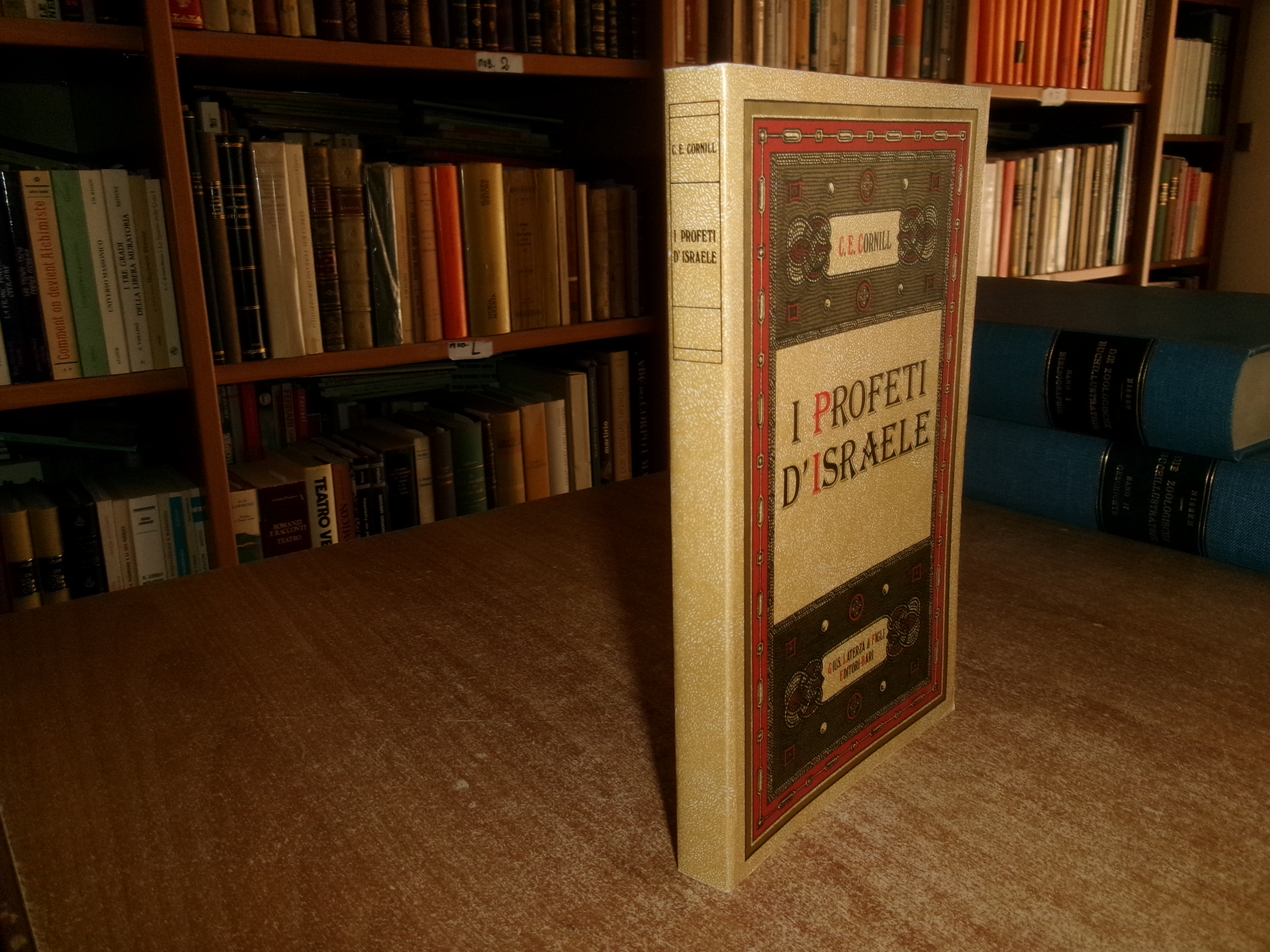 I Profeti d' Israele. Carlo Enrico Cornill 1983