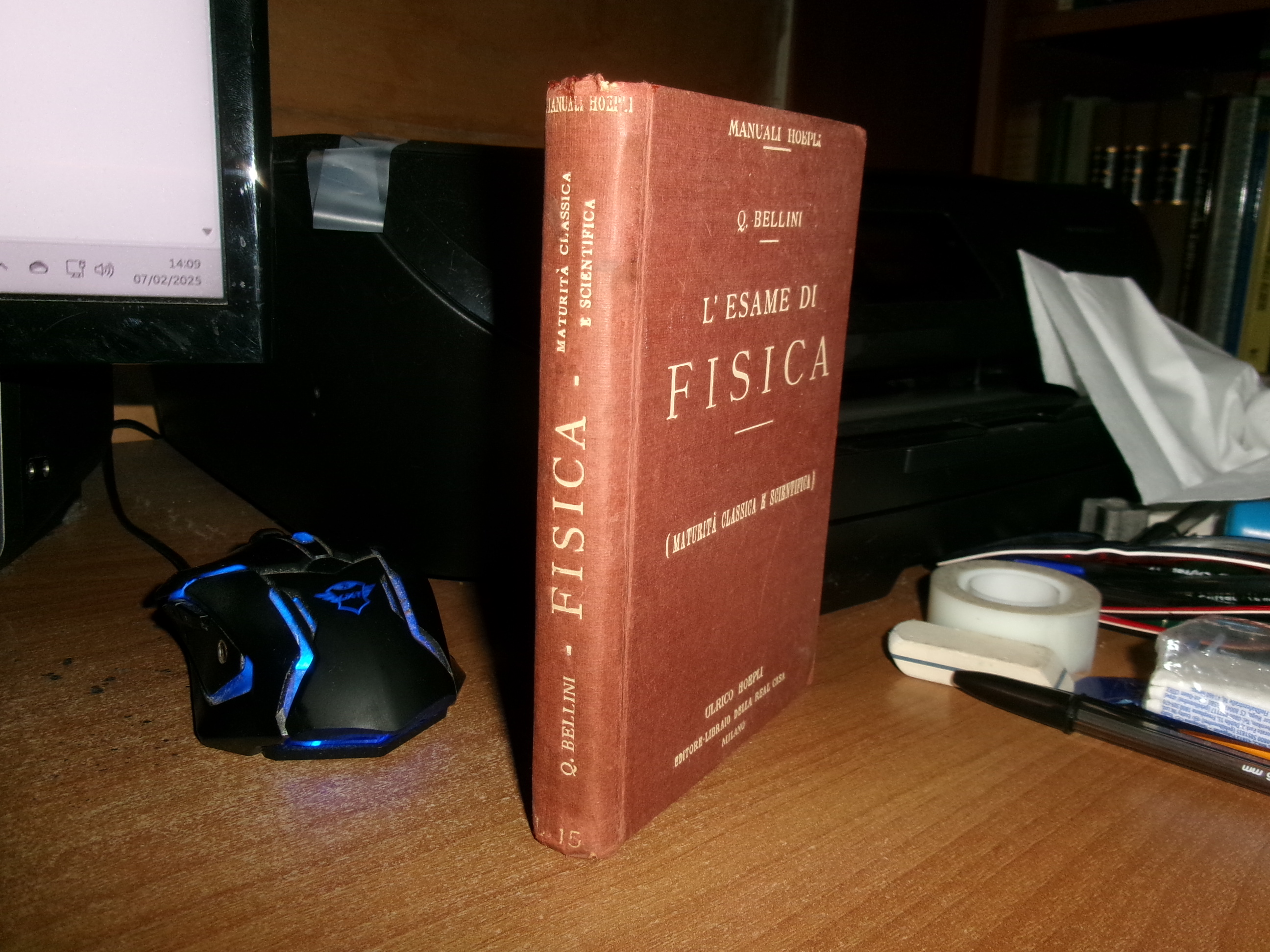 L' Esame di Fisica (Maturità Classica e Scientifica) Q. BELLINI …