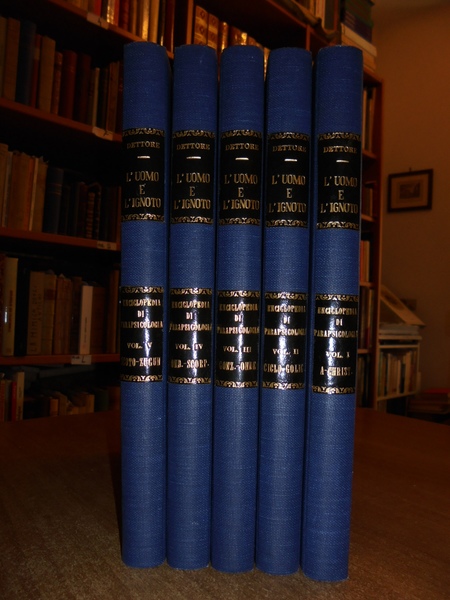 L' Uomo e l' Ignoto enciclopedia di parapsicologia e dell' …