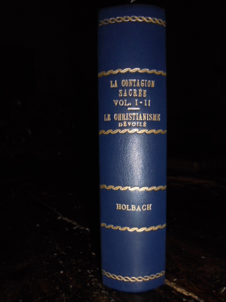 LA CONTAGION SACREE OU HISTOIRE NATURELLE DE LA SUPERSITION. (UNITO:) …