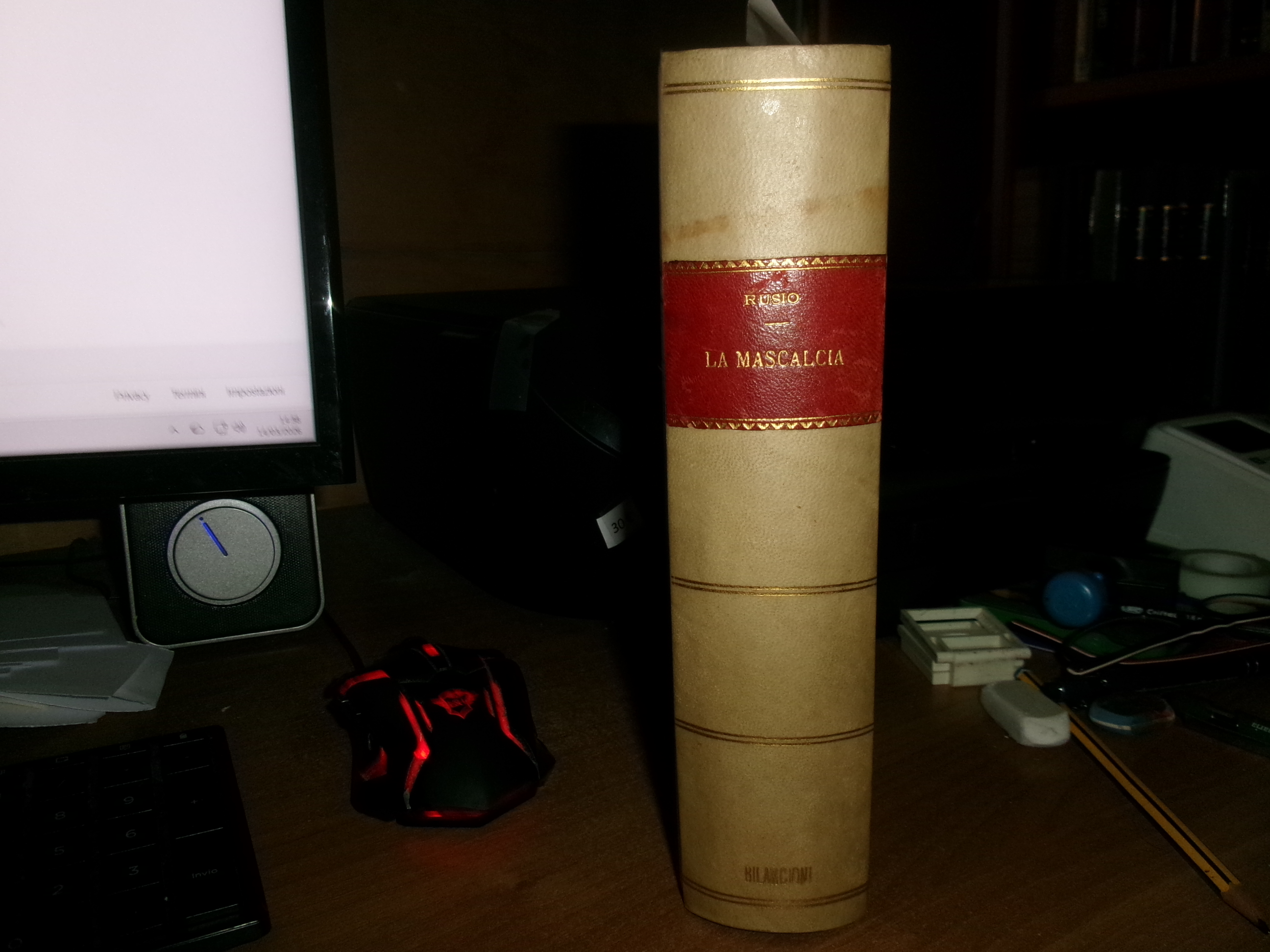 (Veterinaria) La MASCALCIA. Volgarizzamento del secolo XIV... Rusio Lorenzo 1867