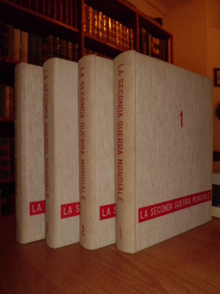 La seconda guerra mondiale opera monumentale in 4 volumi