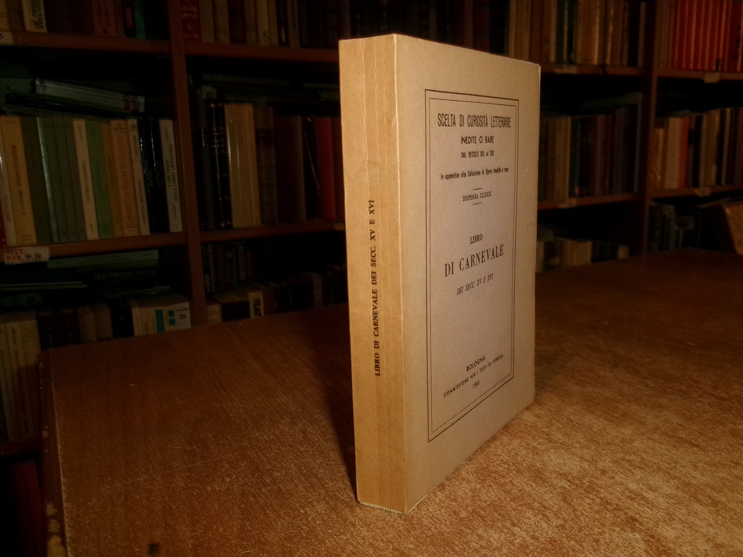 Libro DI CARNEVALE dei SECC. XV e XVI (classic reprint) …