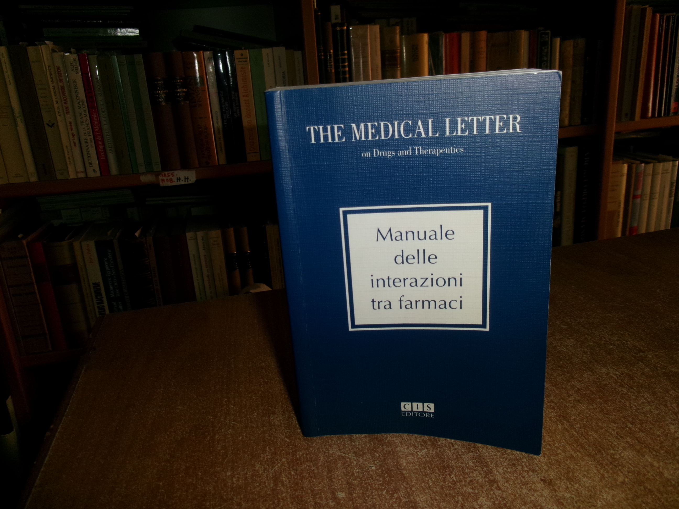 Manuale delle interazioni tra farmaci. The Medical Letter 2002