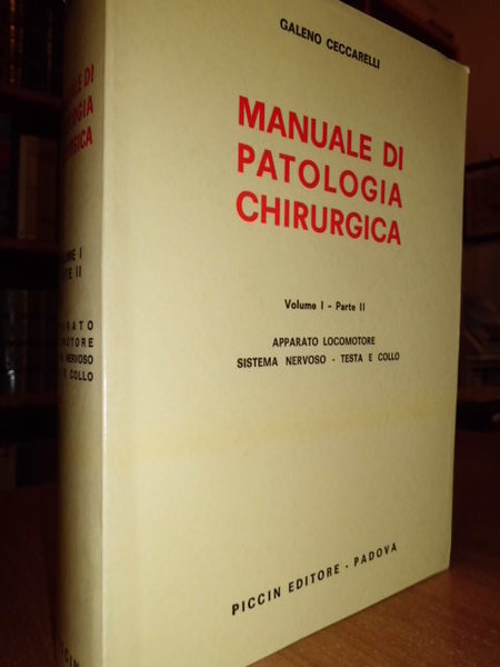 Manuale di patologia chirurgica.