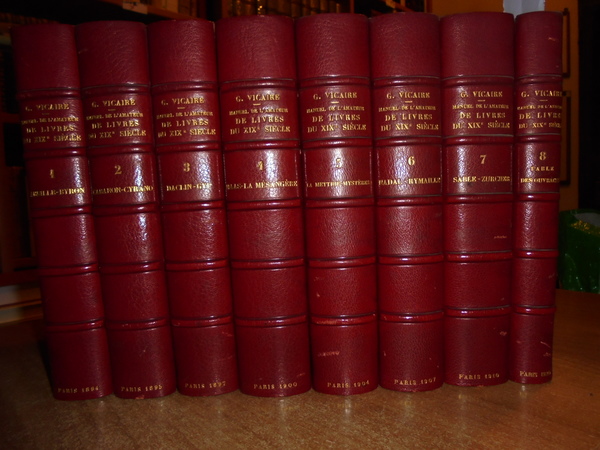 MANUEL DE L' AMATEUR de Livres du XIX Siècle 1801-1893. …