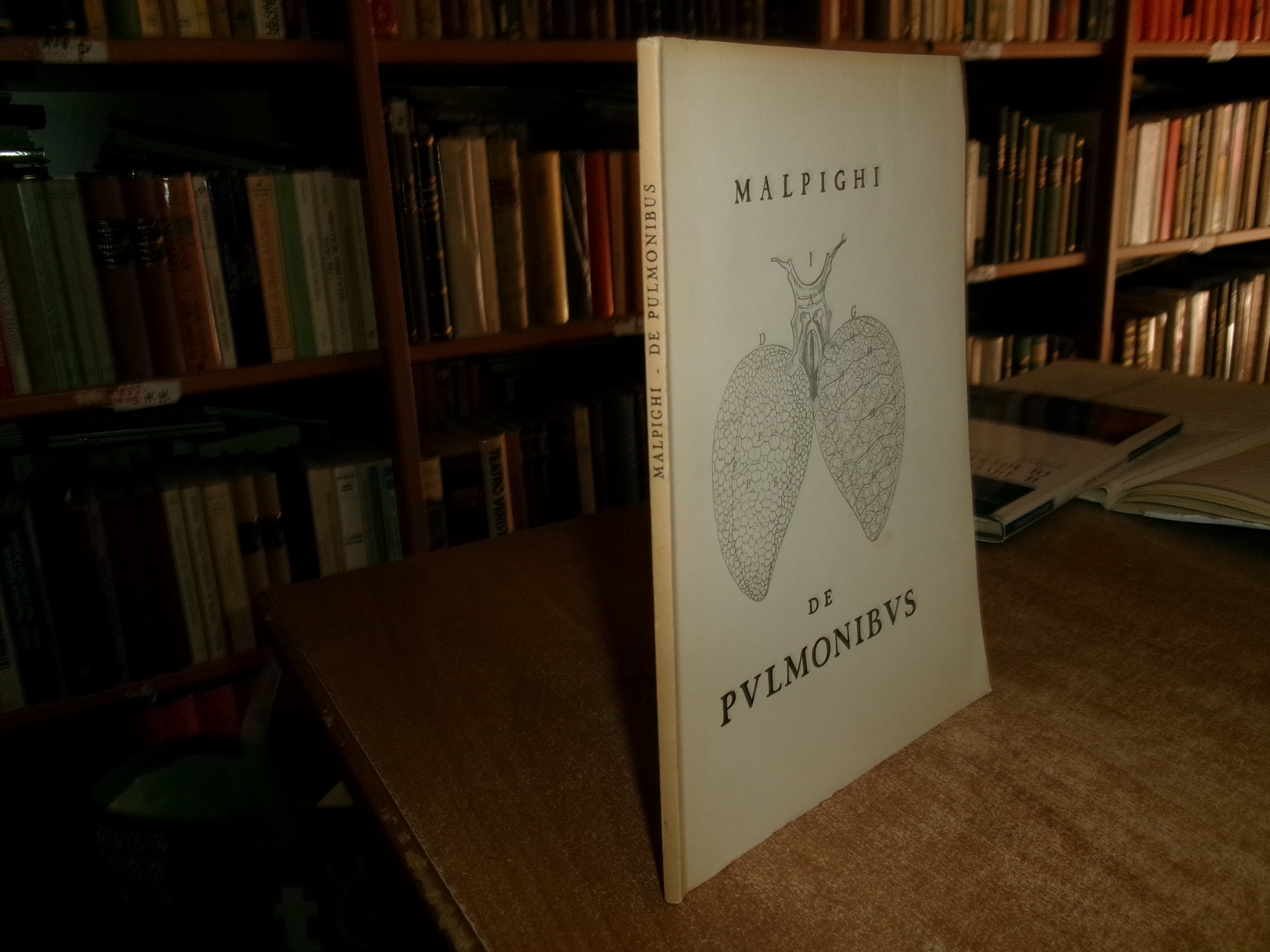 Marcello Malpighi. DE PULMONIBUS ristampa 1958