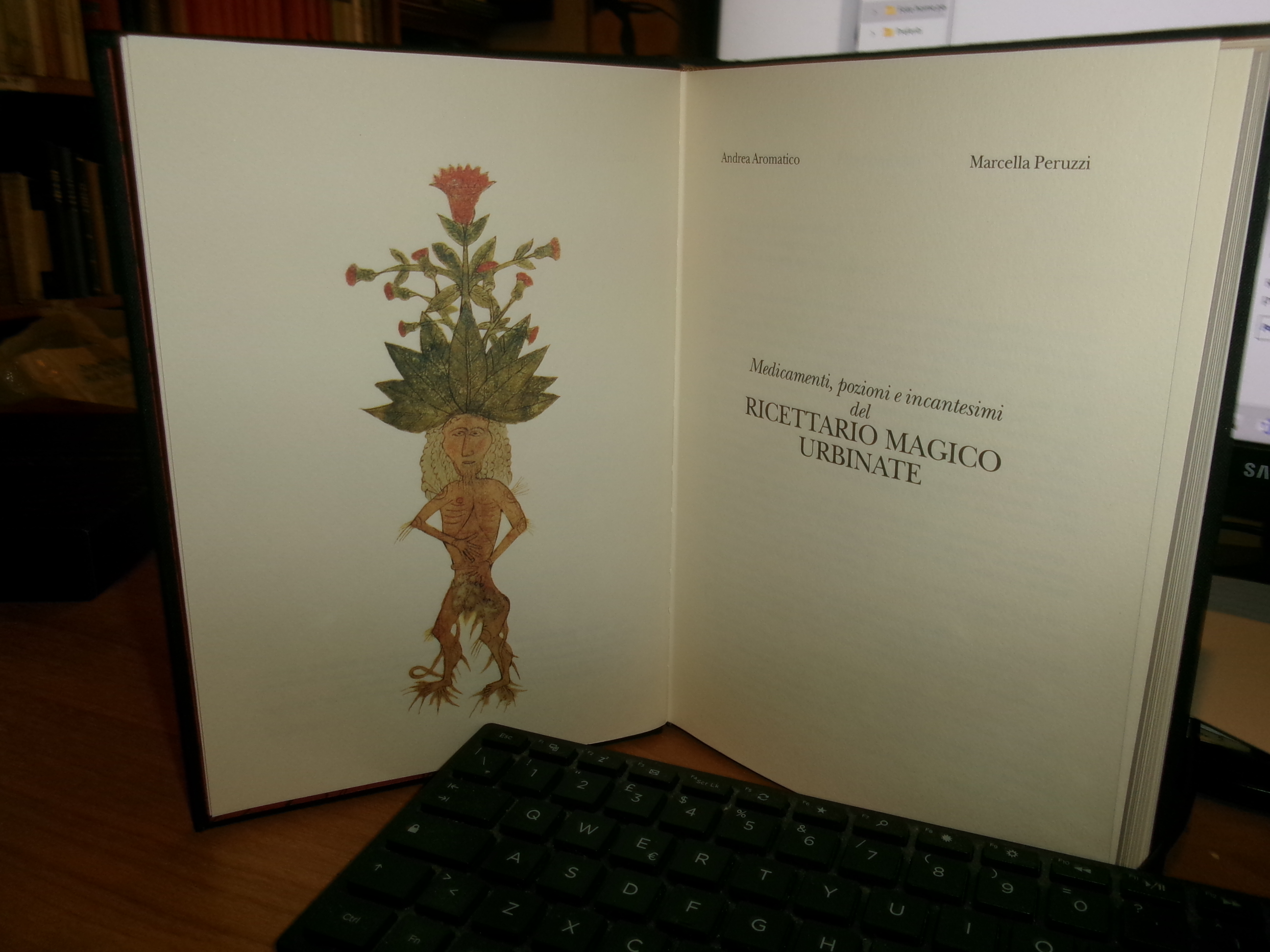 Medicamenti, pozioni e incantesimi del RICETTARIO MAGICO URBINATE. PERUZZI