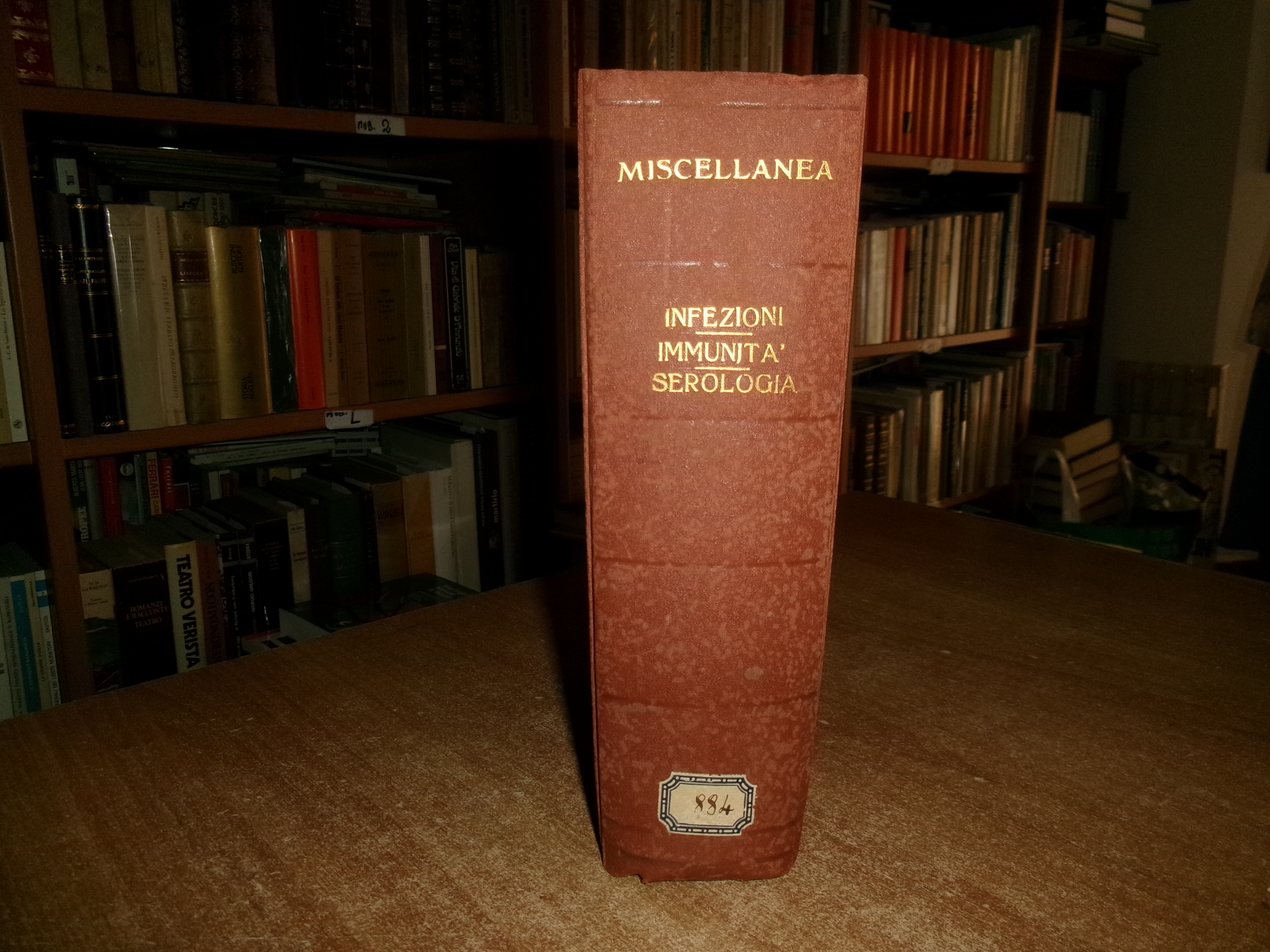 AA. VV. Miscellanea di numerosi opuscoli/estratti infezioni; immunità; serologia 1907/25