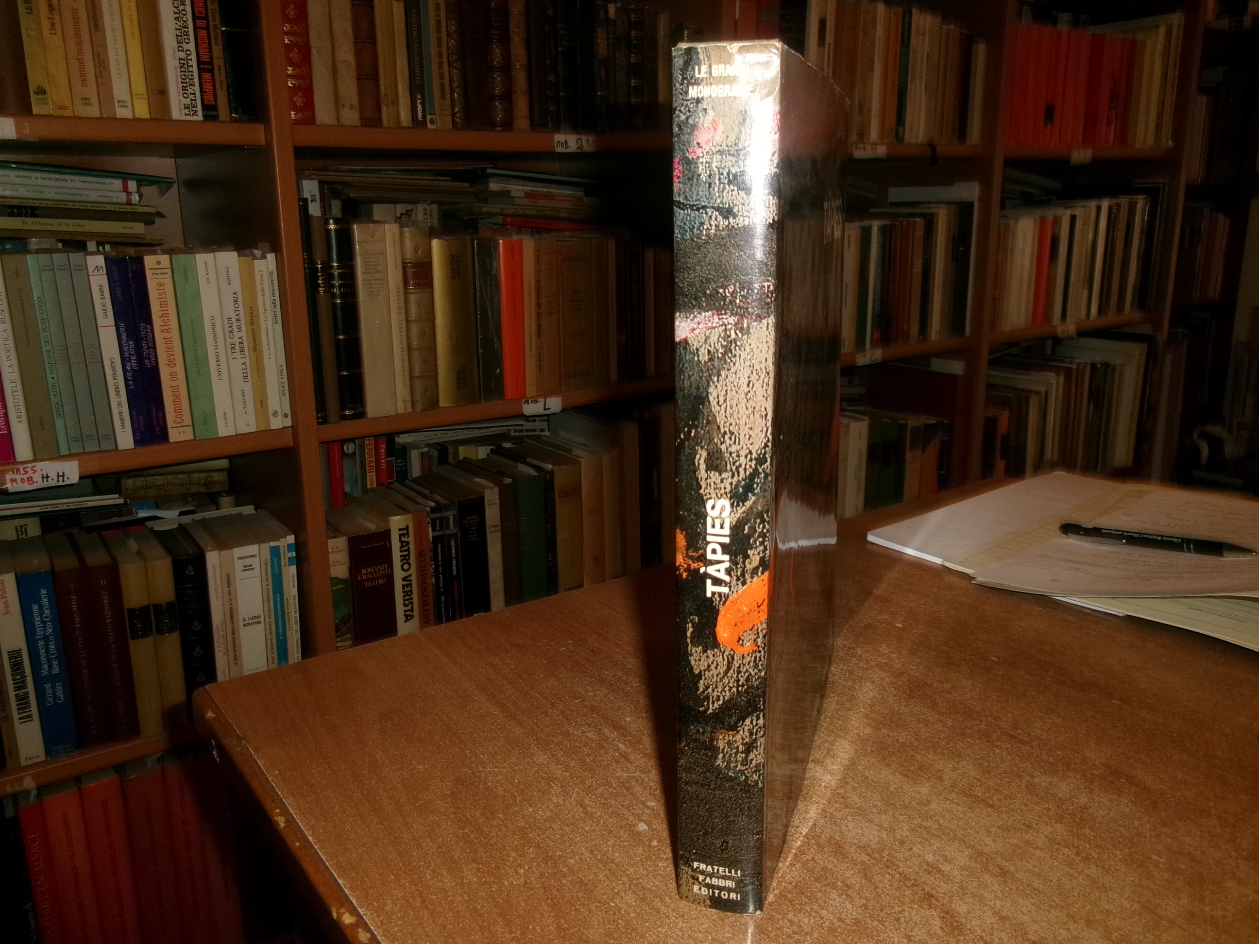 (Monografia) Tàpies. Michel Tapié. Fratelli Fabbri Editori. Prima edizione 1969.