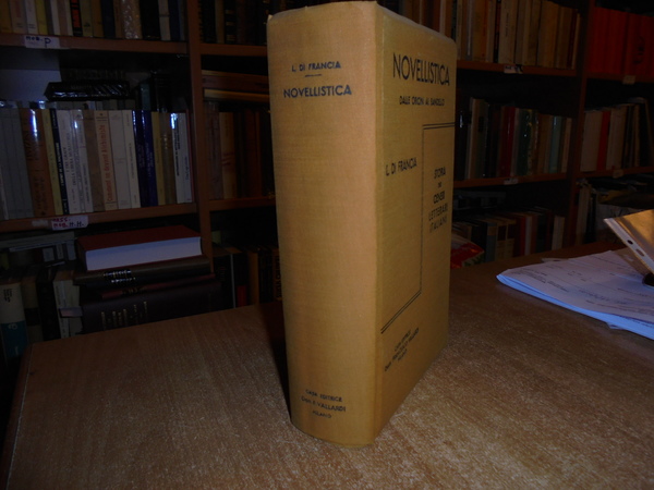 NOVELLISTICA dalle origini al Bandello. Vol. I. Vol. II.